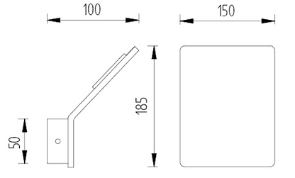 Knapstein LED Wandleuchte ANN-2