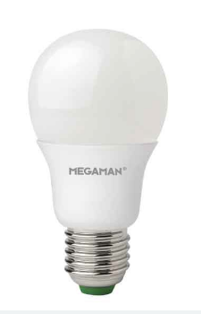 Megaman LED Classic 5,5W, Ersatz ca. 40W, 470 Lumen, 2800 Kelvin, E27, Opal