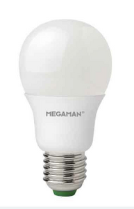 Megaman LED Classic A60 9,5W, Ersatz ca. 60W, 810 Lumen, 2800 Kelvin,  E27, Opal