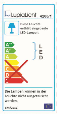 Lupia Licht Außen - Standleuchte Quadro T 4205-1-57