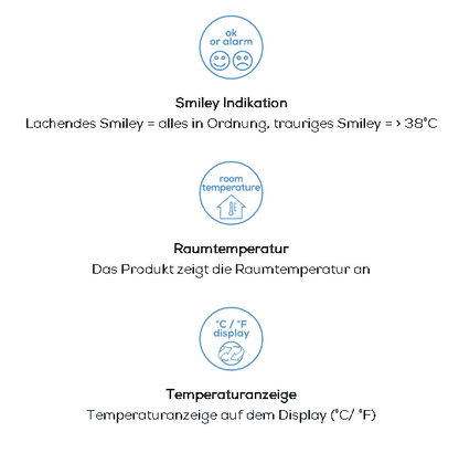 Beurer kontaktloses Thermometer FT90  795.31