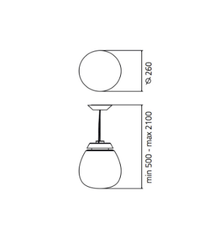 Artemide Empatia 26 Suspension --Restposten--