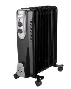 GGV Öl-Radiator 9 Rippen 2000W 3 Stufen schwarz HR32009SW