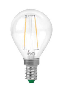 Megaman LED Filament Tropfen, klar, 3W, 250 Lumen, Ersatz ca. 25W, 2700 Kelvin, E14
