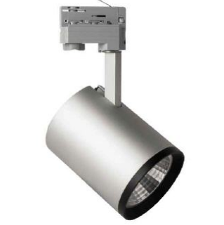 Megaman Marco LED 3Ph.-Strahler DBT 37W Alu-Silber