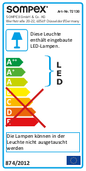 Sompex  LUCY LED Stern Höhe 33cm 72130