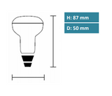 Megaman LED Reflektor, R50, 2,9W, Ersatz ca. 40W, 205 Lumen, 2800 Kelvin, E14, Opal, EEC:A+