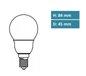 Megaman Tropfen, opal, 3,5W, 250 Lumen, Ersatz ca. 25W, 2800 Kelvin, E14