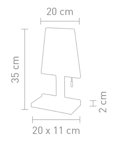 Sompex LED-Tischleuchte Steve 88466 --Ausstellungsstück--