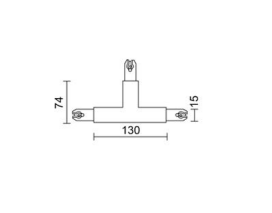 Bruck Duolare  T-Verbinder 860084ws weiss