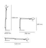 Artemide Tolomeo  Body A004800 LED 3000 Kelvin