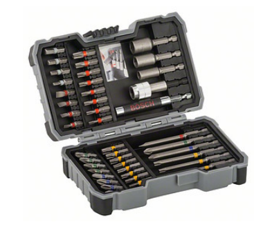 BOSCH Bit Set 43-teilig und Steckschlüssel-Set