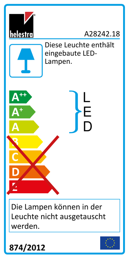 Helestra Außen - Wandleuchte SIRI 44