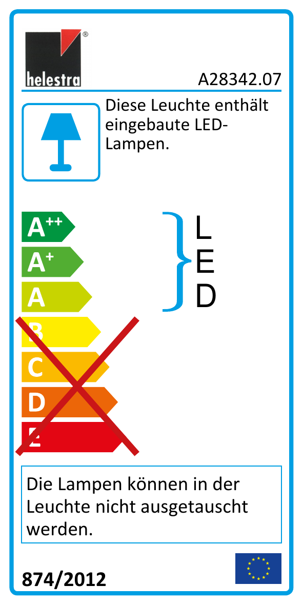 Helestra Außen - Wandleuchte SIRI 44 -R  A28342.07