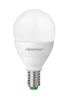 Megaman LED Ultra Classic 3,8W, Ersatz ca 25W, 250 Lumen, 2800 Kelvin, E27, Opal, Dimmbar