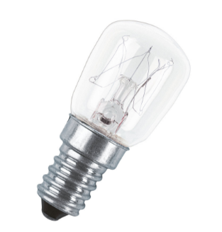 Osram Birnenformlampe klar SPC.T26/57 CL 25W 230V E14