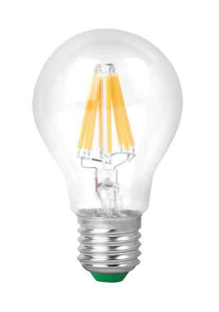 Megaman LED Filament Kopfspiegel Silber, 5,4W, Ersatz  ca.  34W, 380 Lumen, 2700 Kelvin, E27